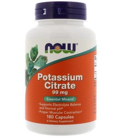 NOW Potassium Citrate - Thuốc bổ sung Kali tăng khả năng sinh con trai