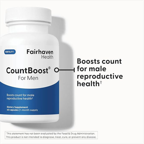 FH CountBoost for men - Thuốc tăng số lượng tinh trùng