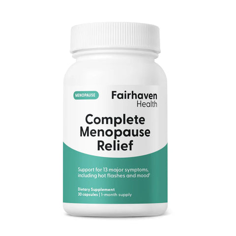 Fairhaven Health Complete Menopause Relief - Viên nang giải tỏa hoàn toàn các triệu chứng khó chịu tuổi mãn kinh