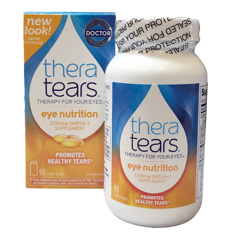 Thera Tears Nutrition - Viên uống omega 3 giảm khô mắt - 1200mg
