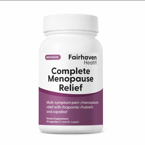 Fairhaven Health Complete Menopause Relief - Viên nang giải tỏa hoàn toàn các triệu chứng khó chịu tuổi mãn kinh