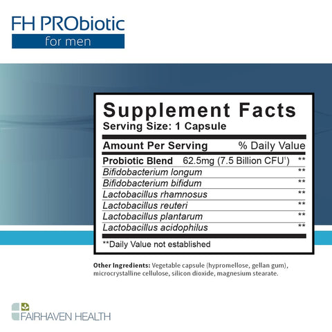 FH PRObiotic for Male Fertility - Viên bổ sung lợi khuẩn hỗ trợ sinh sản cho nam