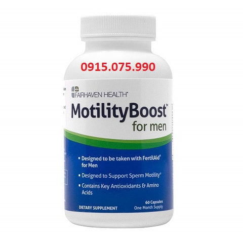 FH Motilityboost for men - Thuốc tăng chuyển động tinh trùng