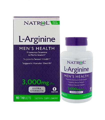 Natrol L-Arginine - Thuốc hỗ trợ cương dương