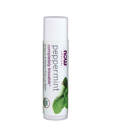 Now son dưỡng môi hữu cơ hương bạc hà Peppermint Lip Balm