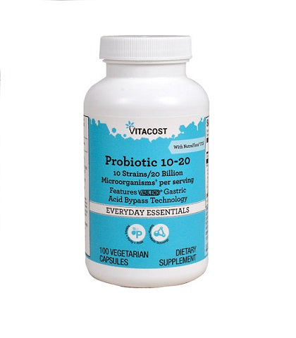 Vitacost Probiotic 10-20 Viên bổ sung lợi khuẩn đường ruột