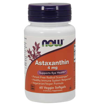 Now Astaxanthin - Thuốc bổ sung Astaxanthin sáng mắt, đẹp da