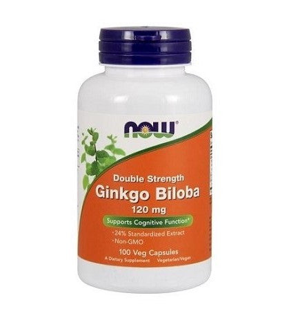 NOW Ginkgo Biloba 120mg - Thuốc hoạt huyết dưỡng não