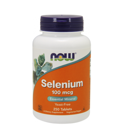 Now Selenium 100 mcg - Thuốc bổ sung selen giảm ung thư