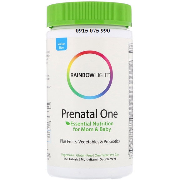 RAINBOW LIGHT Prenatal One Multivitamin - Vitamin tổng hợp cho bà bầu