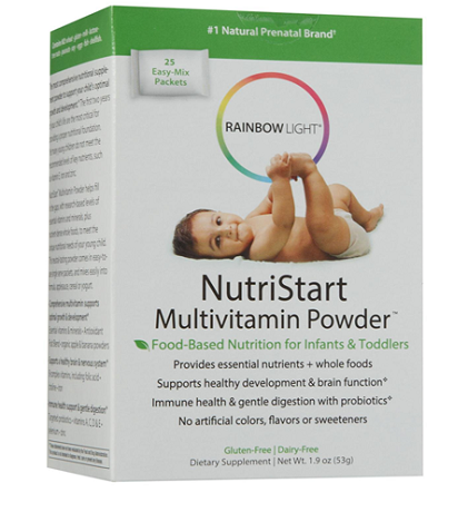 rainbow light nutristart vitamin tổng hợp cho trẻ sơ sinh và trẻ nhỏ