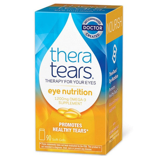 Thera Tears Nutrition - Viên uống omega 3 giảm khô mắt - 1200mg
